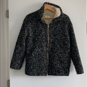 Ba&sh cozy teddy jacket